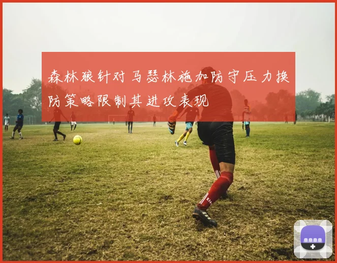 森林狼针对马瑟林施加防守压力换防策略限制其进攻表现